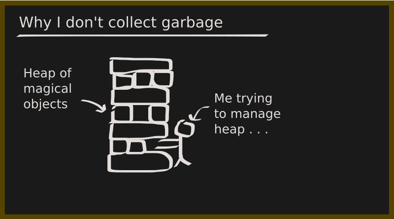 Garbage collecting is hard . . .