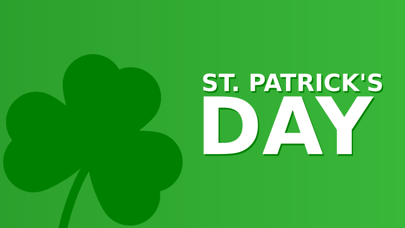 St. Patrick's Day Minimalist Featured Image 16:9