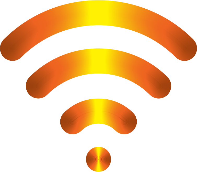Wireless Signal Icon Enhanced 3
