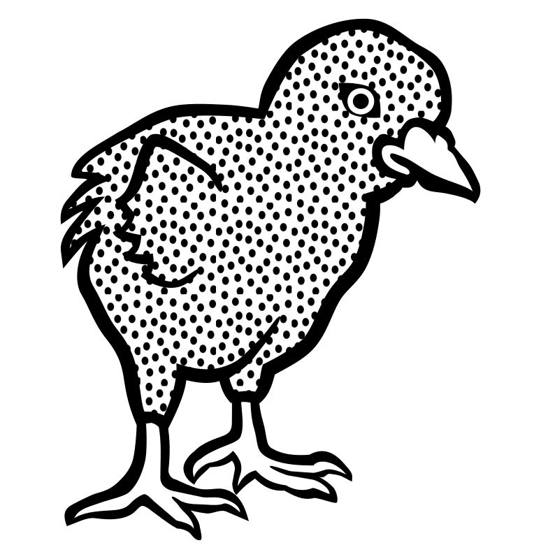 chick1 - lineart