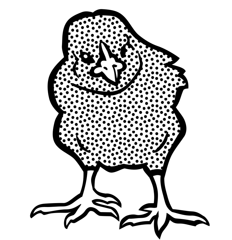 chick2 - lineart