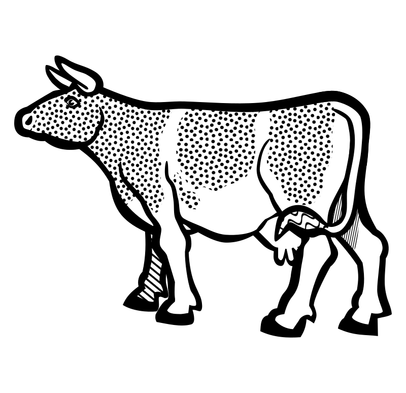 cow2 - lineart