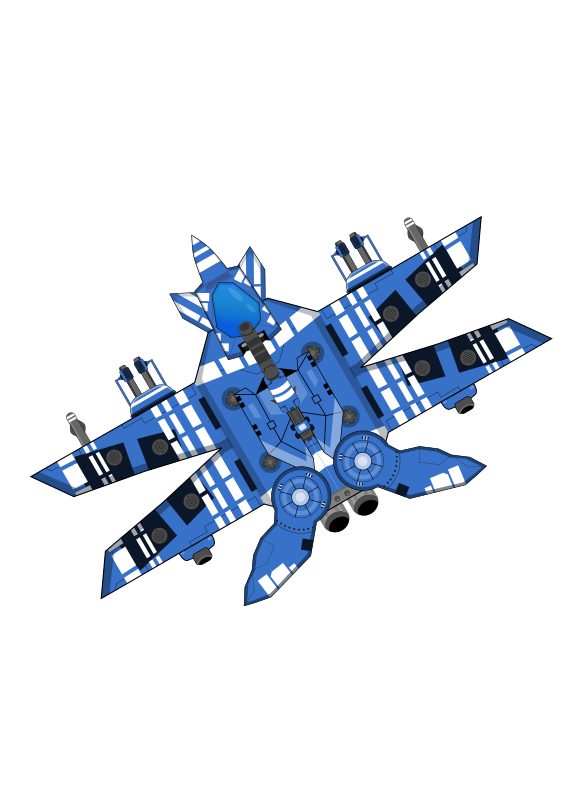 Spaceship Blue