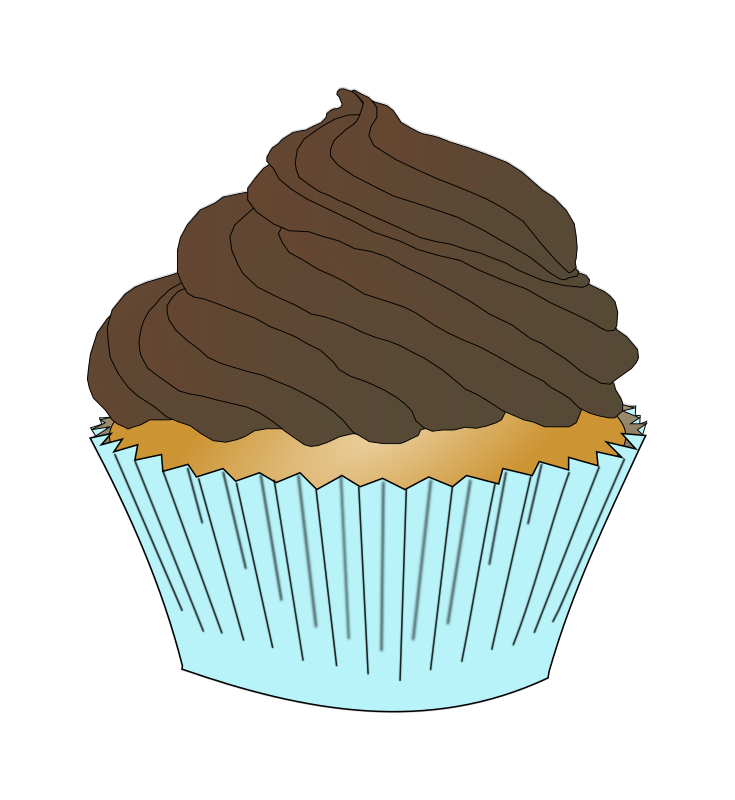 Chocolate Frosting Cupcake