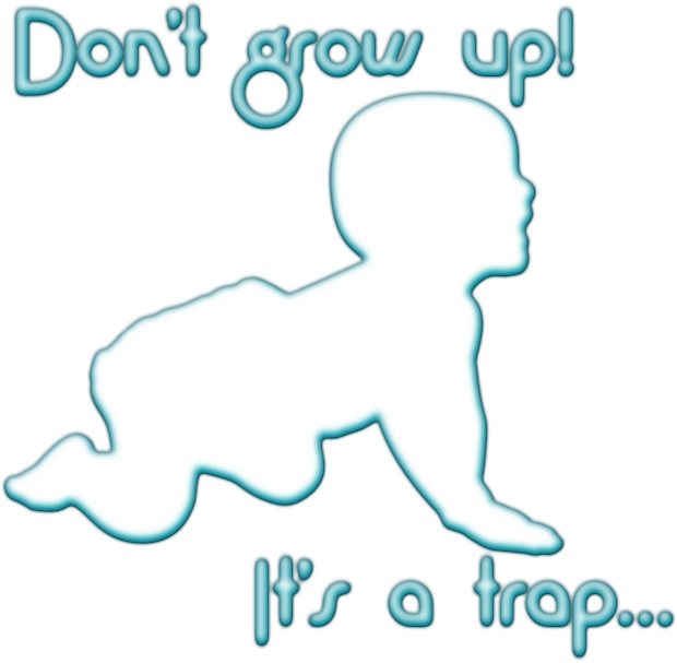 Grow-up trap for boys