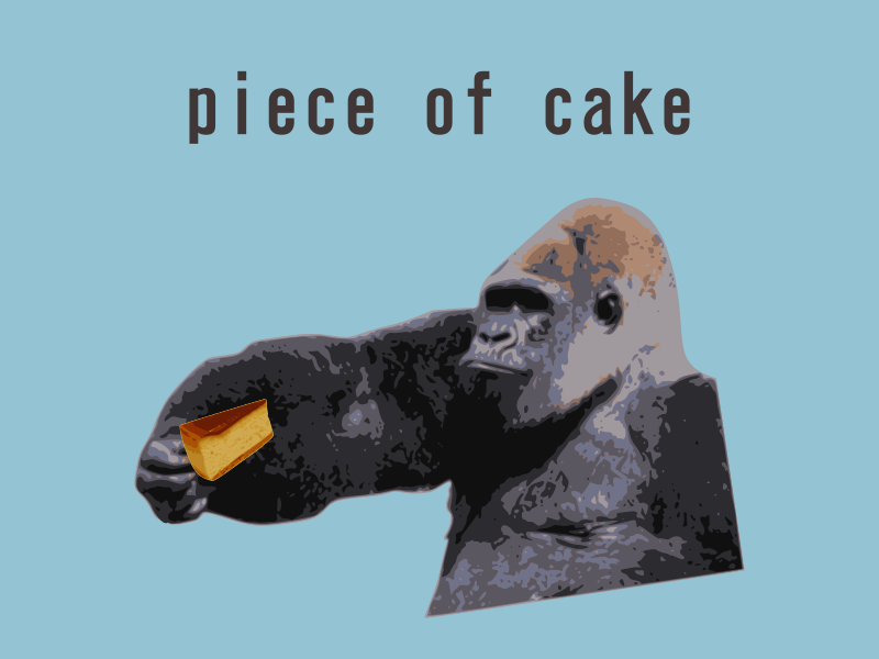 piece of cake-English idiom