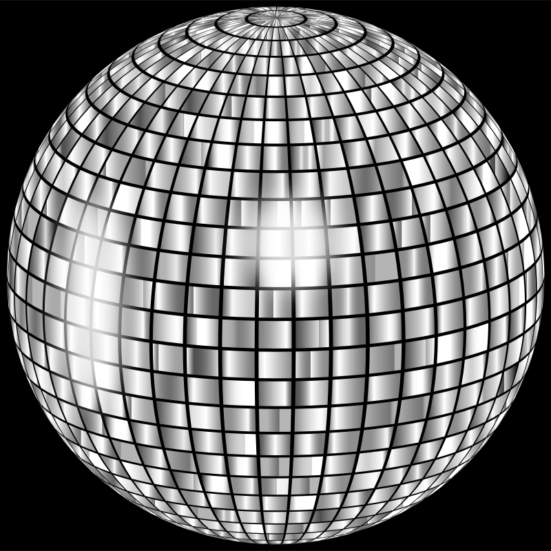 Glimmering Disco Ball
