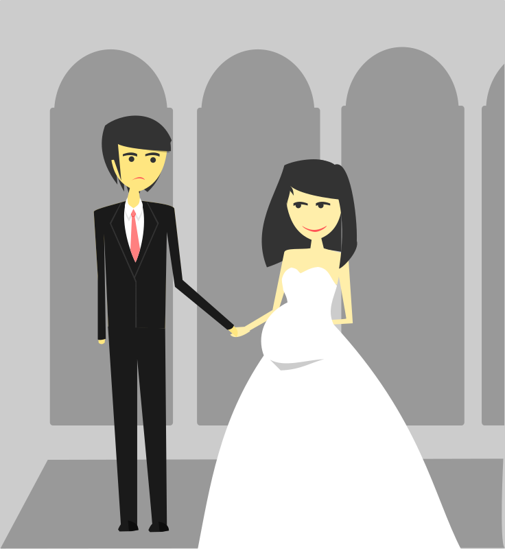 Remix Happy Wedding illustration