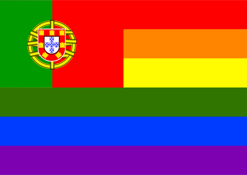 Rainbow Flag Portugal