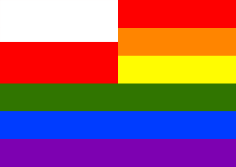 Rainbow Flag Poland