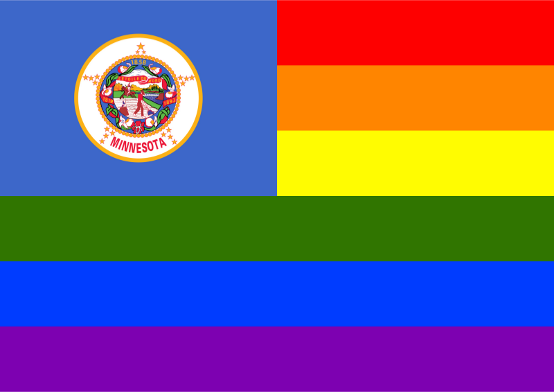 Rainbow Flag Minnesota