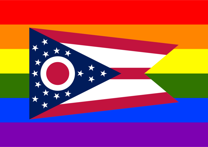 Rainbow Flag Ohio