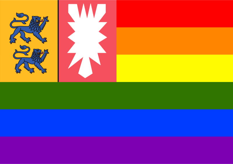 Rainbow Flag Schleswig-Holstein