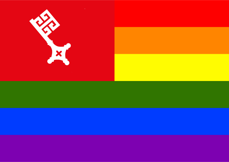 Rainbow Flag Bremen