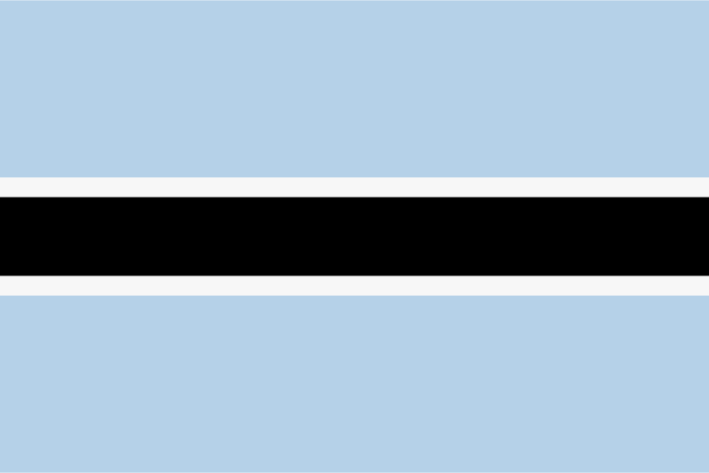 The Botswana Flag