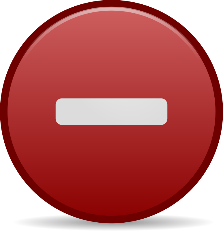 Negative Emblem Icon