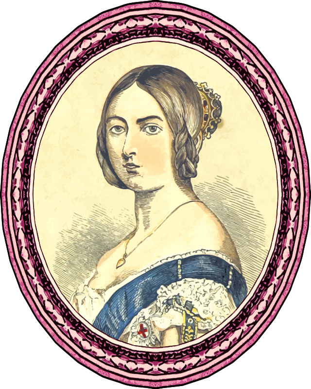 Queen Victoria (framed)