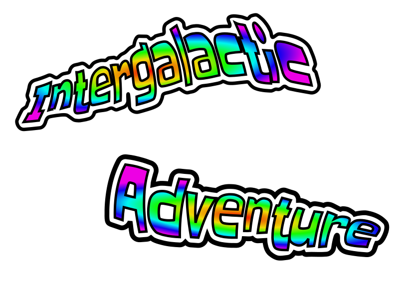  Intergalactic Adventure Logo Text