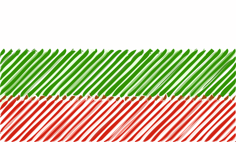 Bulgaria flag linear