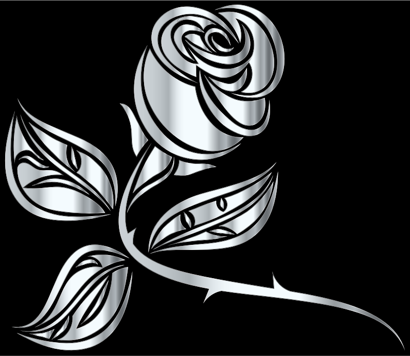 Stylized Rose Extended 7