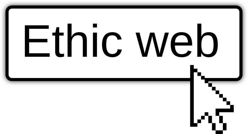 Ethic web english button