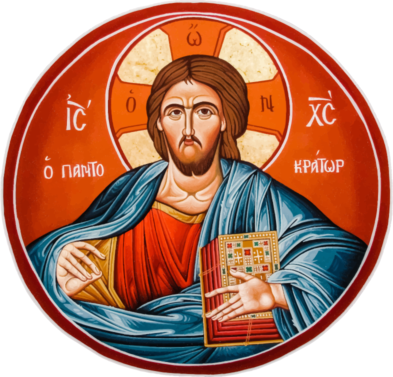 Greek Orthodox Jesus Christ Mural