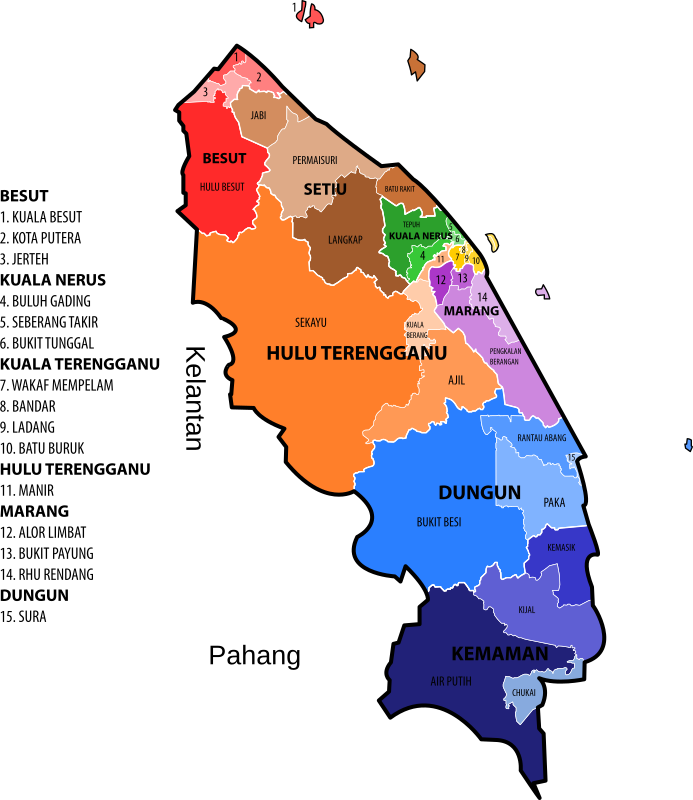 Terengganu new electoral map