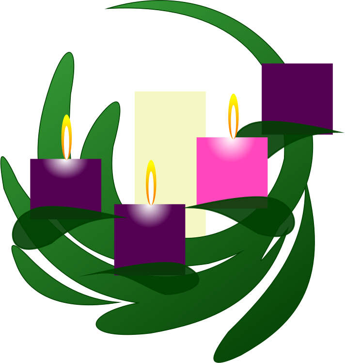Advent 3 Wreath