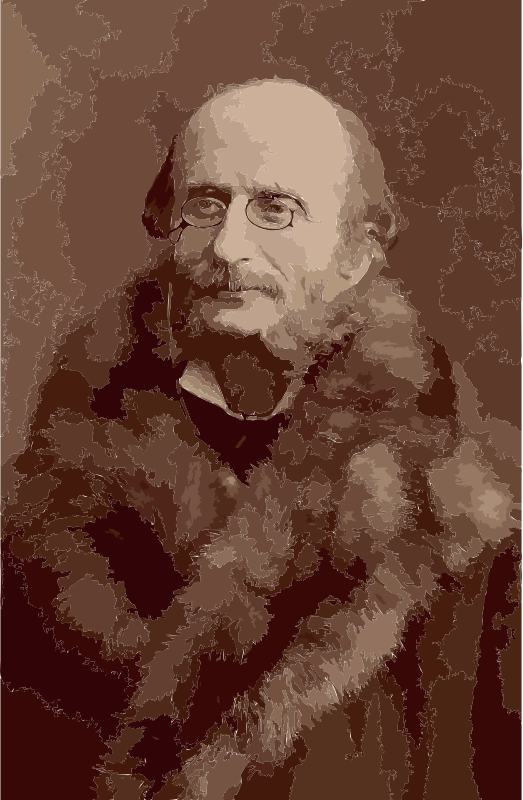 Jacques Offenbach by Nadar