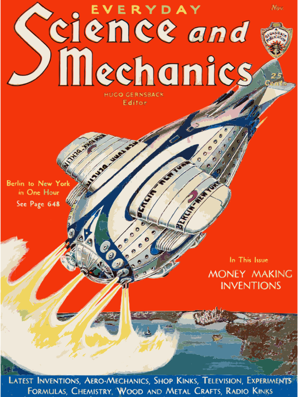 Science and Mechanics Nov 1931 cover