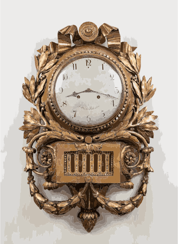 Pendulum clock by Jacob Kock, antique furniture photography, IMG 0931 edit