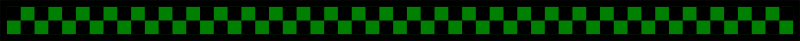 Horizontal divider - green checked