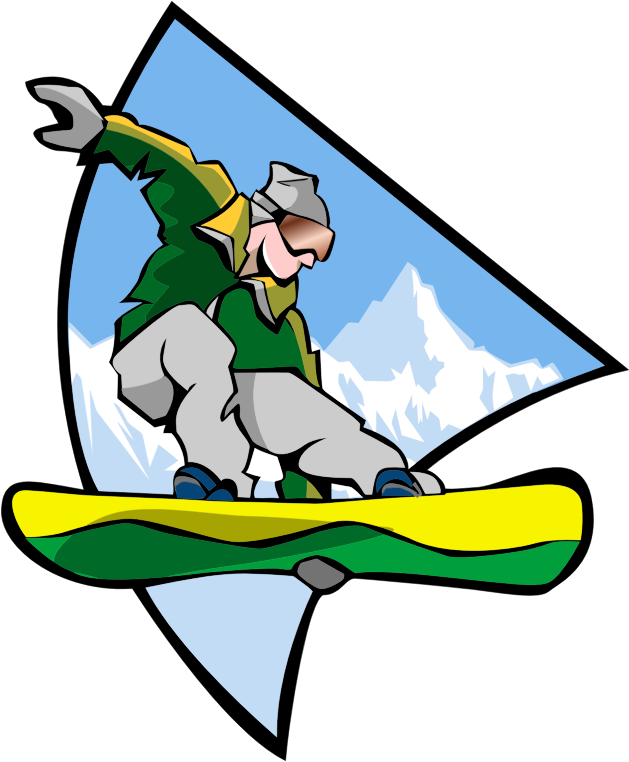 Snowboarding Man 2