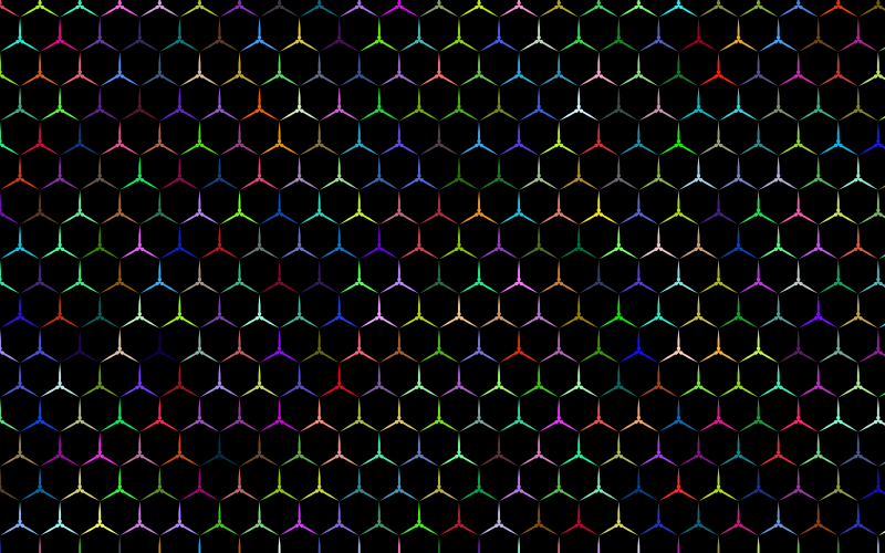 Prismatic Hexagonalism Pattern