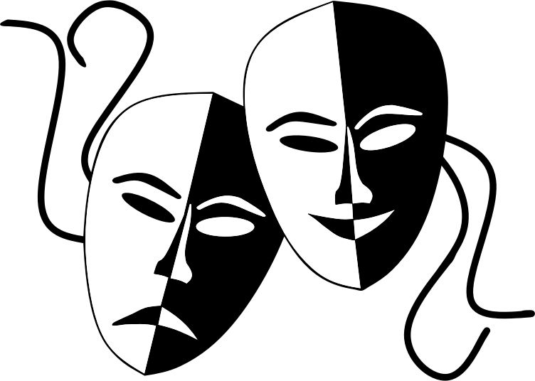 Tragedy And Comedy Theater Masks