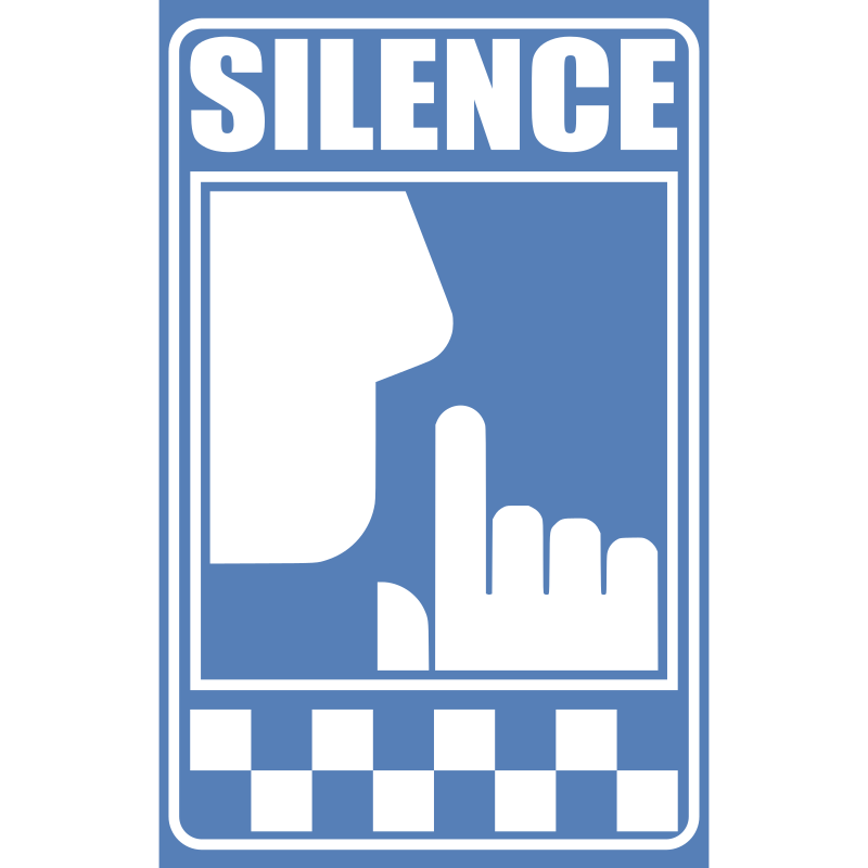Signal of Silence - blue