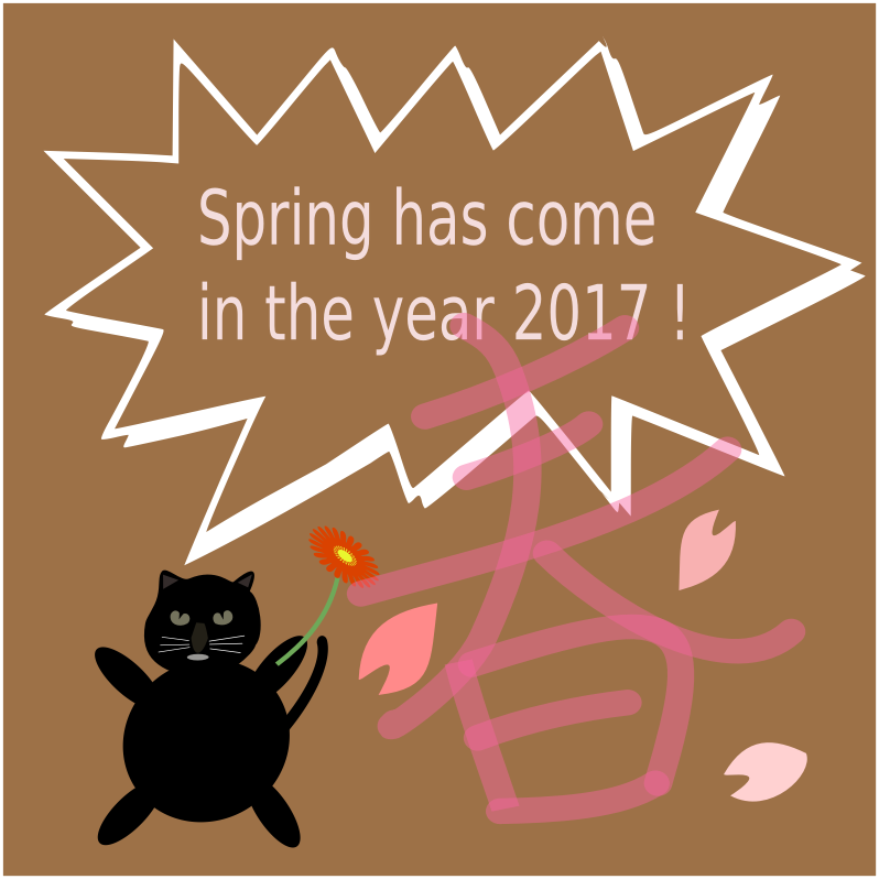 spring has come !