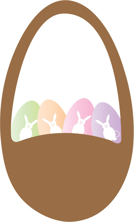 Easter Basket and Eggs