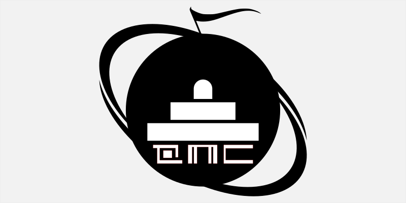 QMC.media branding black & white