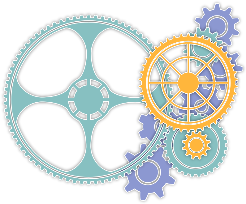 Colored gears