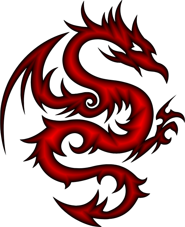 Crimson Tribal Dragon 56