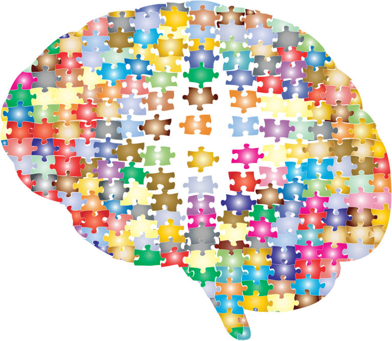 Damaged Brain Jigsaw Puzzle Prismatic