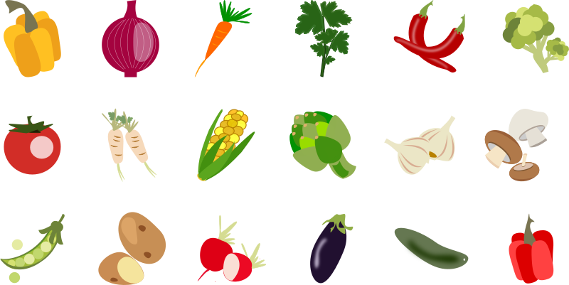 Vegetable Icons 1 package