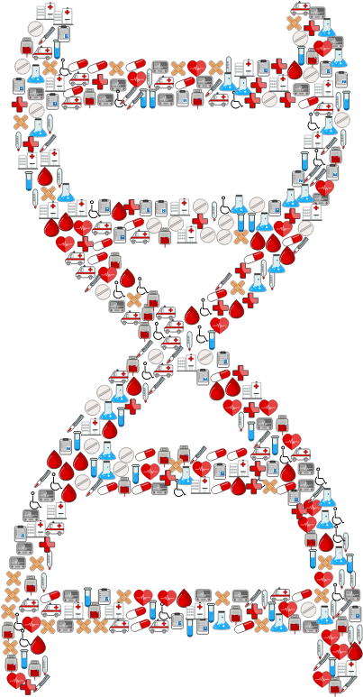 Medical Icons DNA Helix