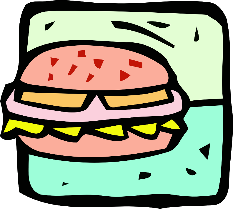 Food and drink icon - burger