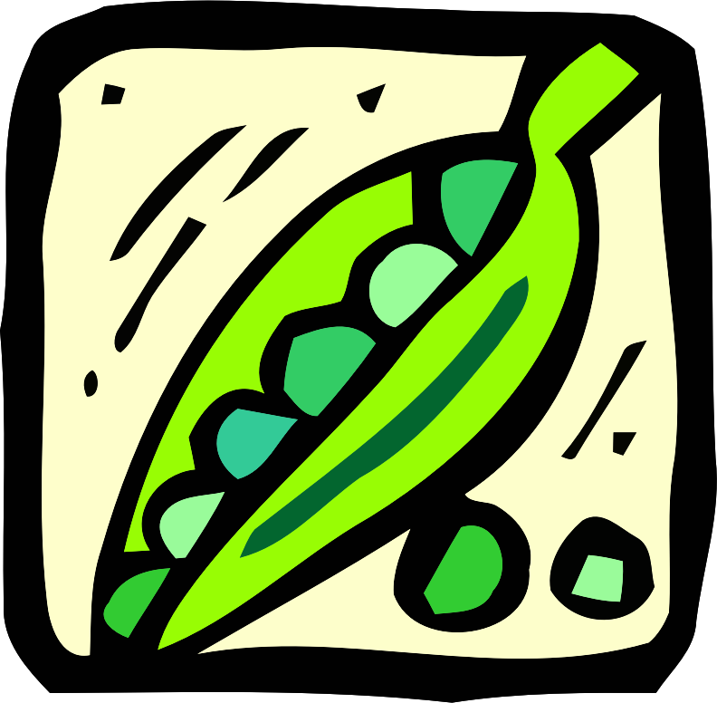 Food and drink icon - peas