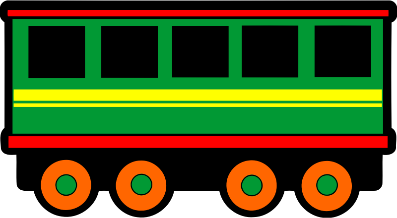 Railway carriage (colour)