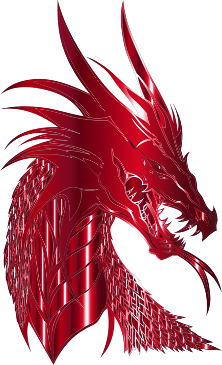 Crimson Dragon Head