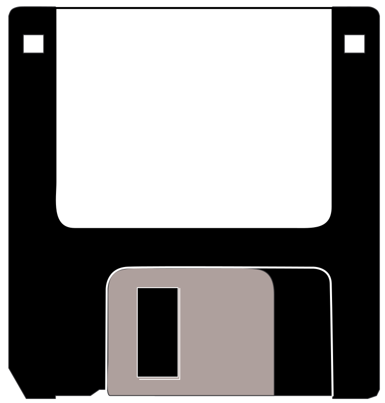 old three and a half diskette