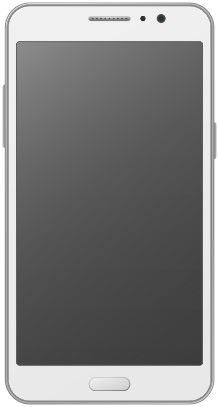 Smartphone with touch display